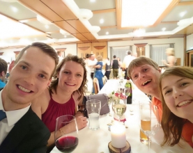 Hochzeit-Sabine-und-Lukas-Musikverein-Pregarten-Feier-Abends